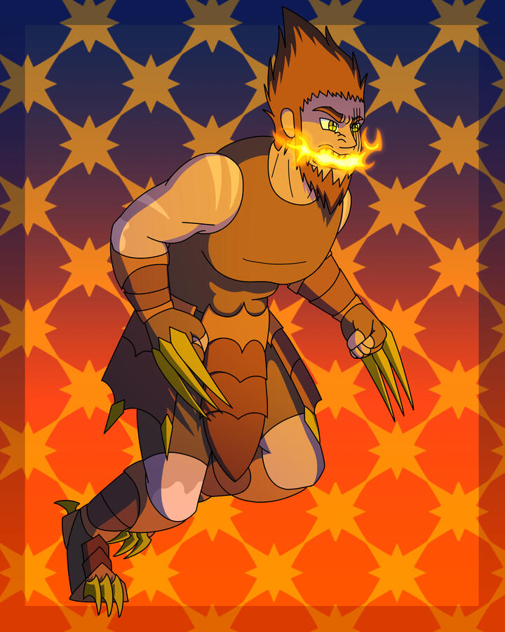 Aiden full body cell-shaded Aiden full body cell-shaded